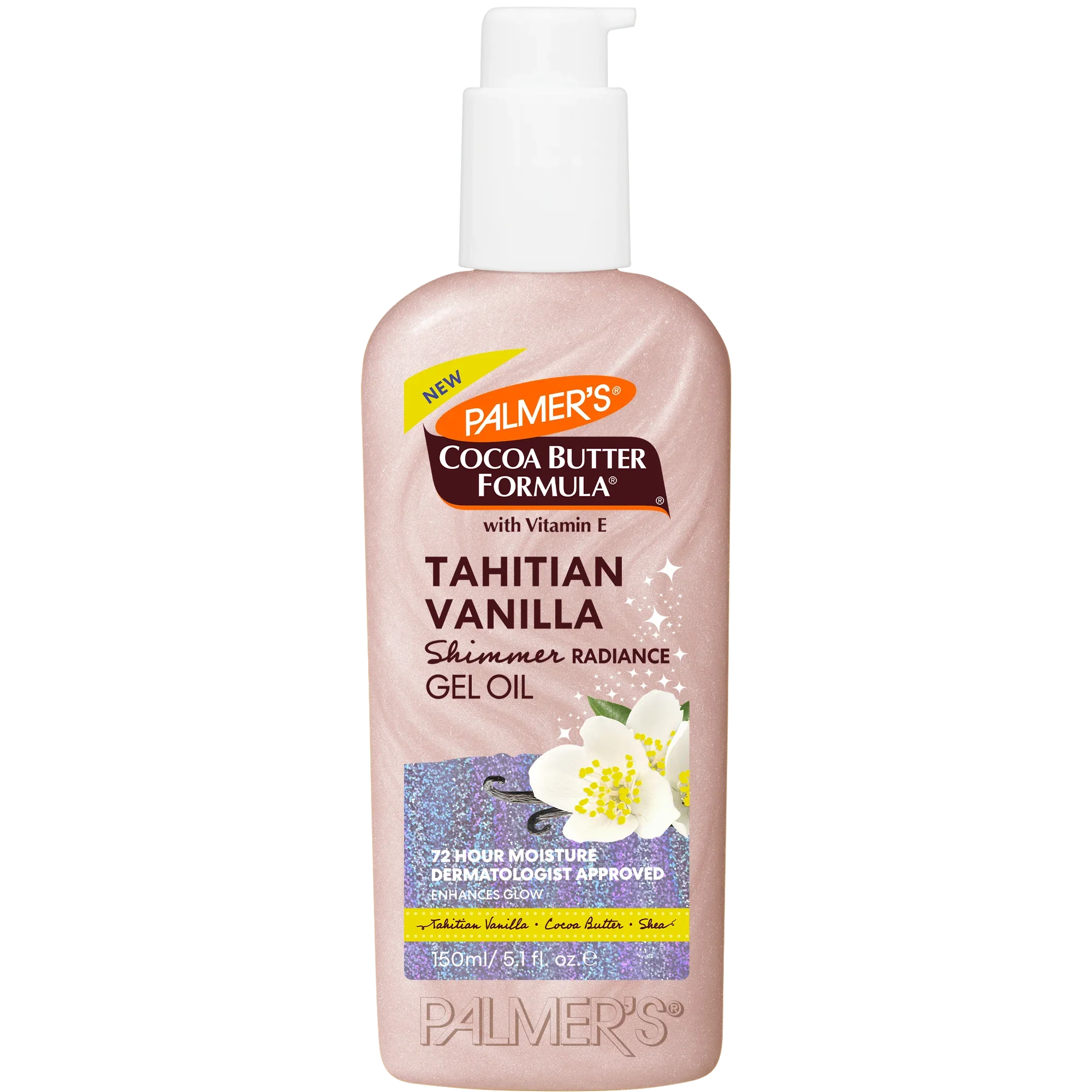 Tahitian Vanilla Shimmer Radiance Gel Oil de Palmer's