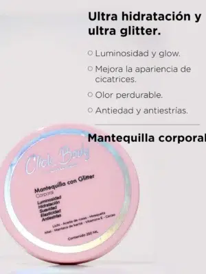 Mantequilla Con Glitter