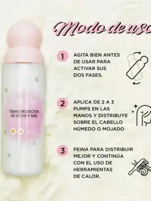 Termoprotector Bifásico Leche y Miel de Click, foto 2