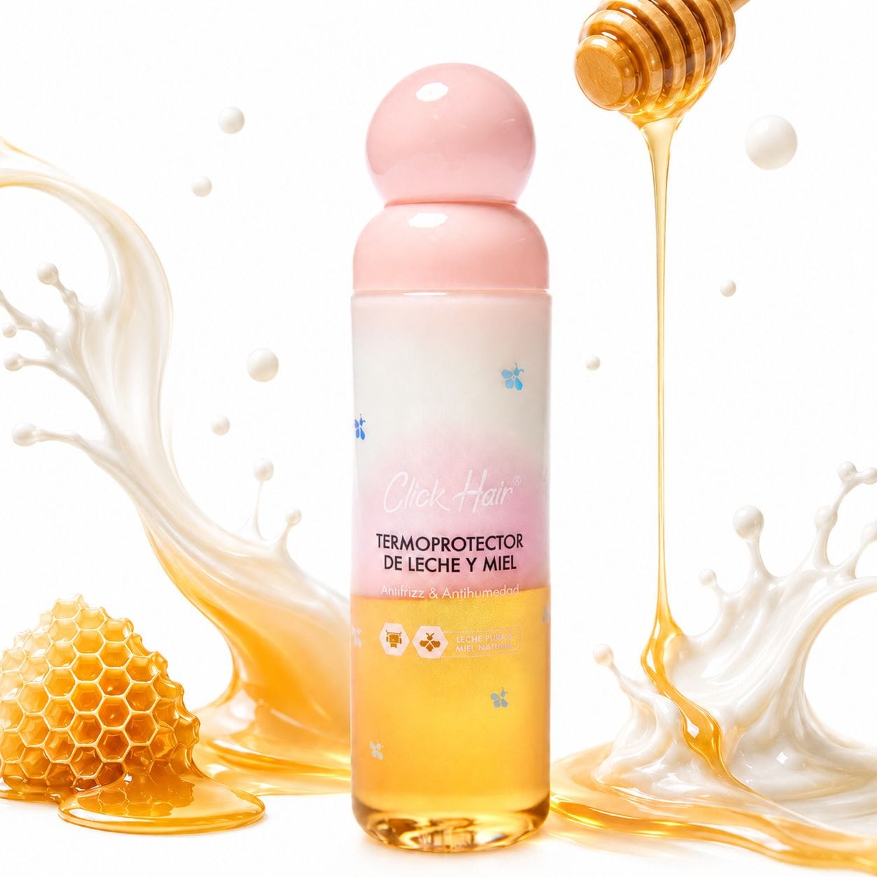 an0322 Termoprotector Bifásico Leche y Miel de Click